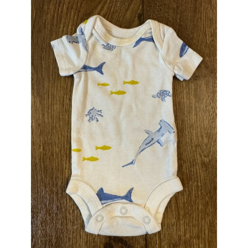 Preemie Baby Boy Basic Clothing Bundle Lot Sleepers Bodysuits Cute Layette Set